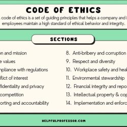 Code of ethics article 16