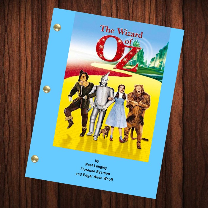 Script the wizard of oz