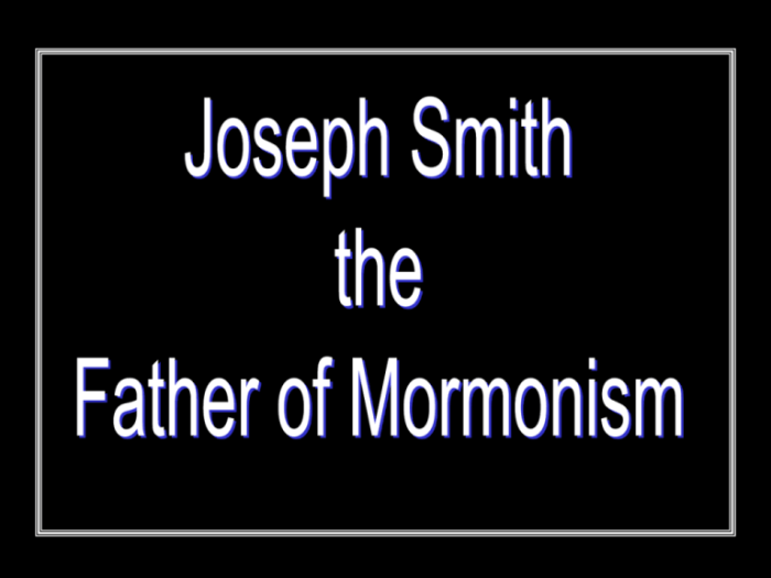 What is joseph smith's npi number