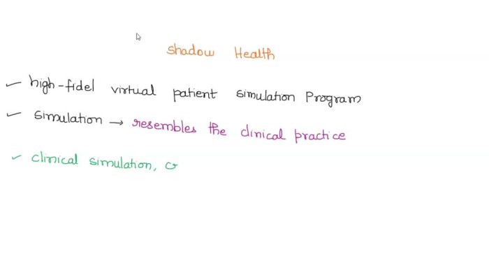 Shadow health antidiabetics concept lab