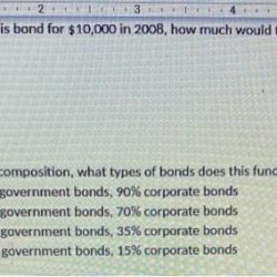 Fine print: bond mutual fund fact sheet