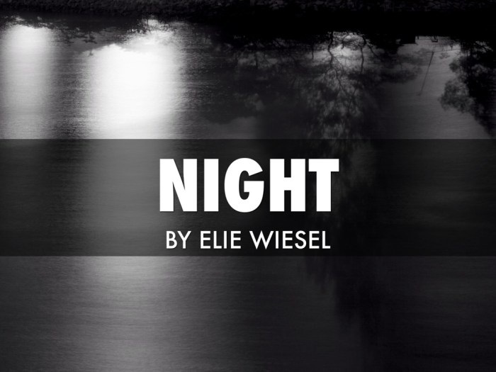 Essential questions for night by elie wiesel